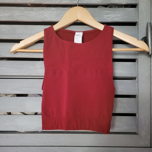 Fabletics Stevie SculptKnit Bra - Red, Size XS, NWT! - Picture 3 of 7